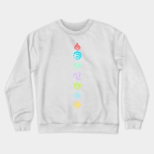 Genshin visions Crewneck Sweatshirt